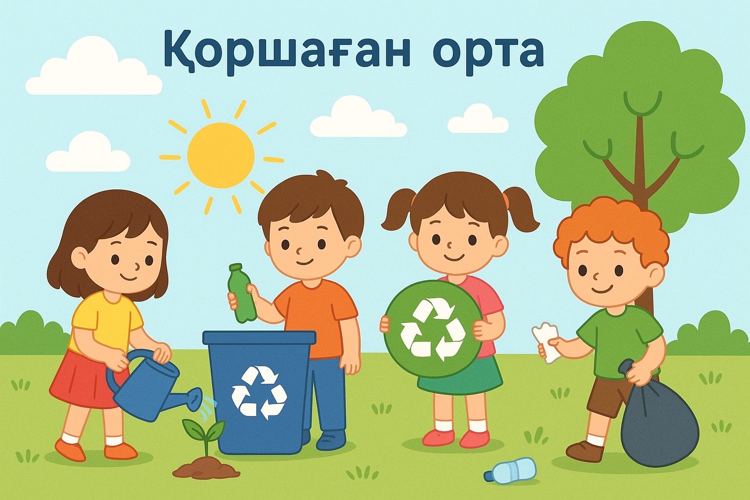 Мектепалды тобы. Қоршаған орта 116277